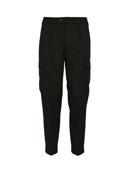 Pantalone cargo in misto viscosa Paolo Pecora | B031 51349000